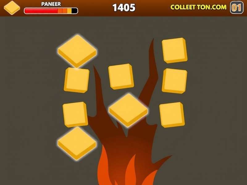 Collect paneer in this exciting Indian game Paneer Butter Masala Frenzy gameplay screenshot showing paneer collection